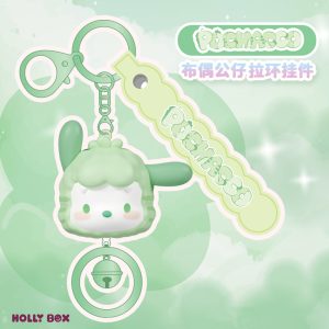 Sanrio 毛绒玩偶钥匙扣 - Hello Kitty 和朋友们卡通手袋吊饰
