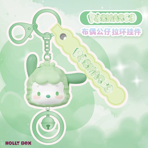 Sanrio Plush Doll Keychain - Hello Kitty and Friends Cartoon Bag Charms - 图片 8