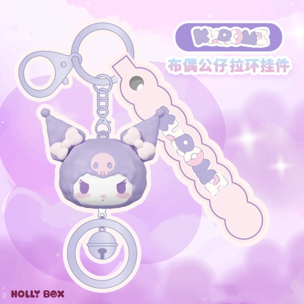 Sanrio Plush Doll Keychain - Hello Kitty and Friends Cartoon Bag Charms - 图片 10
