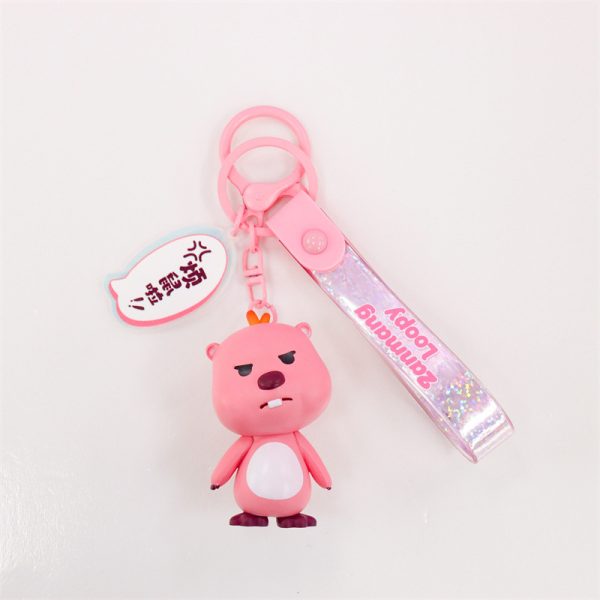 ZanMang Loopy Keychain Series - Cute Cartoon Animal Bag Charm - 图片 11