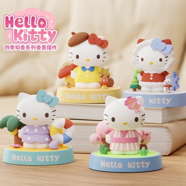 Hello Kitty 四季芳香系列珍藏公仔 - 一套四个香味公仔