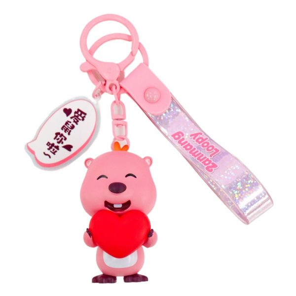 ZanMang Loopy Keychain Series - Cute Cartoon Animal Bag Charm - 图片 5