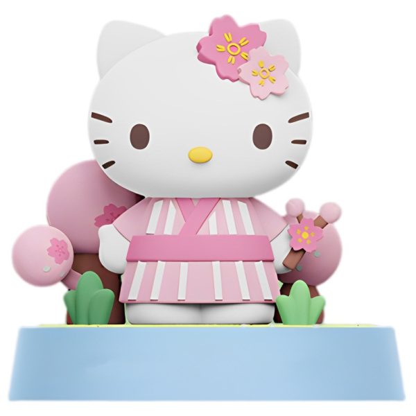 Hello Kitty Four Seasons Aroma Series Collectible Figurines - Set of Four Scented Figures - 图片 5