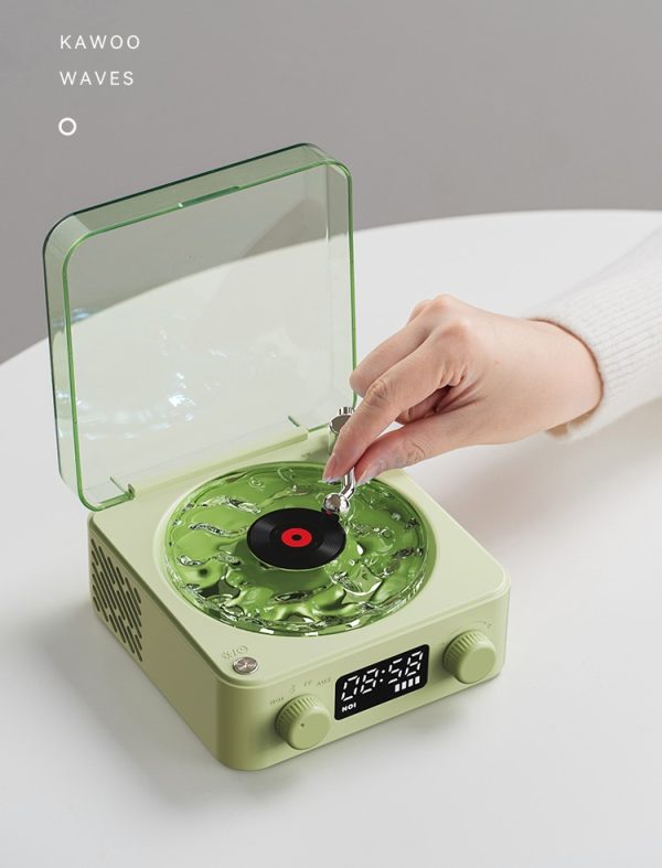 Kawoo Waves Ocean Slumber Speaker with Bluetooth Connectivity, Sleeping Aid Calming Sounds and LED Light Effects for Better Sleep and Relaxation - 图片 3