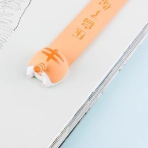 创意可爱的动物尾巴书签 - 适合儿童和成人的可爱 PVC 书签 - 四种颜色可选