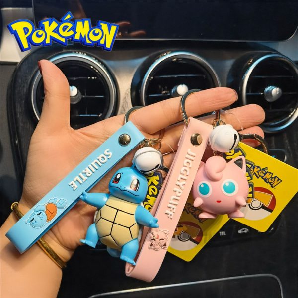 Officially Licensed Pokémon Pikachu and Psyduck Keychains & More - Cute Pokemon Keychains for Keys and Bag Decoration - 图片 2