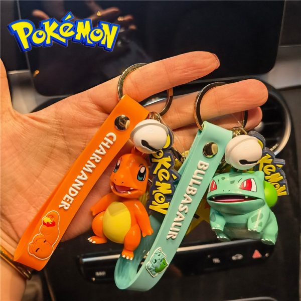 Officially Licensed Pokémon Pikachu and Psyduck Keychains & More - Cute Pokemon Keychains for Keys and Bag Decoration - 图片 3