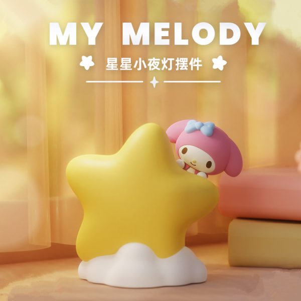 Officially Licensed Sanrio Characters Little Star Series LED Night Light - 8 Characters Available - 图片 8