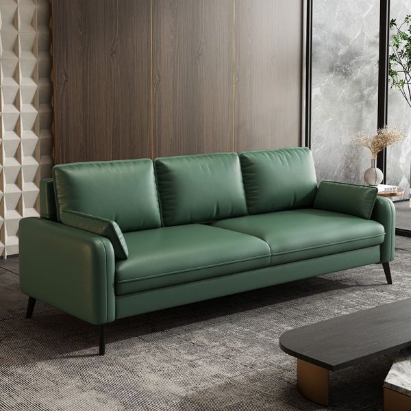 Modern Nordic Style Ergonomic Sofa - Cozy Three-Seater For Living Room, Bedroom, Balcony, and Cafe Lounge - 图片 5
