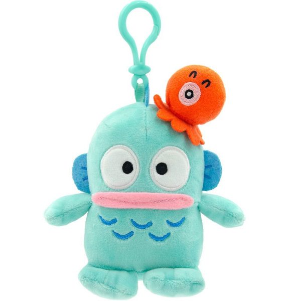 Officially Licensed Hangyodon Plush Keychains - Hangyodon Squid Hat