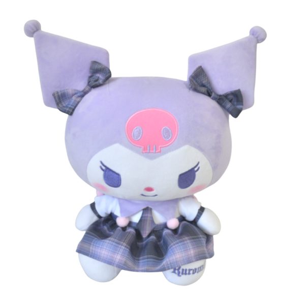 Officially Licensed Sanrio Hugging Size Kuromi Plush- JK ジェーケー Series Kuromi (28cm)
