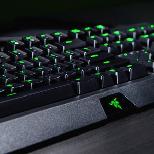 Razer BlackWidow Essential Mechanical Gaming Keyboard: Green Mechanical Switches - Tactile & Clicky - Razer Green Lighting - Anti-Ghosting - Programmable Macro Functionality Brand New