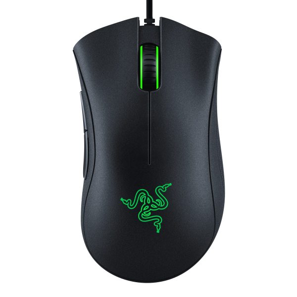 Razer DeathAdder Essential Gaming Mouse: 6400 DPI Optical Sensor - 5 Programmable Buttons - Mechanical Switches - Rubber Side Grips - Classic Black - Brand New