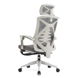Sihoo M92 Ergonomic Office Chair – with Adaptive Synced Armrests and Enhanced Back & Lumbar Support – White/Grey