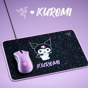 Razer x Sanrio Kuromi 特别版炼狱蝰蛇游戏鼠标和鼠标垫套装 - 限量版
