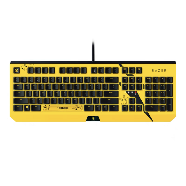 Razer x Pokemon Pikachu Limited Edition 104 Key BlackWidow  Mechanical Gaming Keyboard - Special Pokemon Pikachu Edition - 图片 2